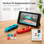 GuliKit 6pcs / Pack Joystick Replacement Caps for Joy-Con, Switch OLED & Switch Lite Analog Thumb Grip Covers — view 4