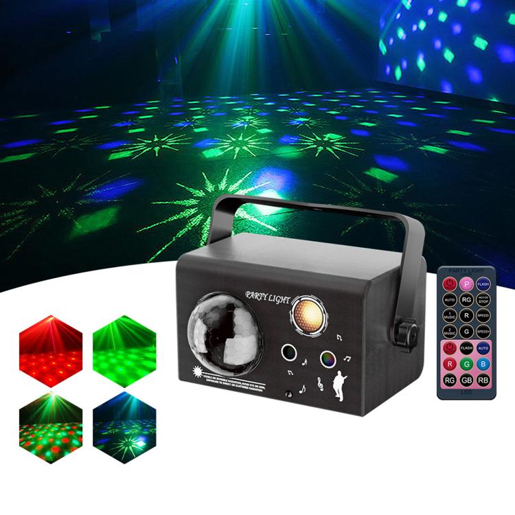 EMS-45 LED Laser Magic Ball Light, Home Use Laser Stage Lamp For Bar, KTV — UK Plug
