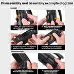 For DJI Pocket 4 / 3 Flymile Multi-Functional Handheld Extender Frame With Strap Mount — view 8