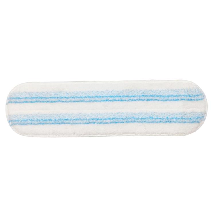 For Vileda / O-Cedar H2prO Fiber Mop Refill Pad Replacement Part — Pointed Tip Blue Stripe