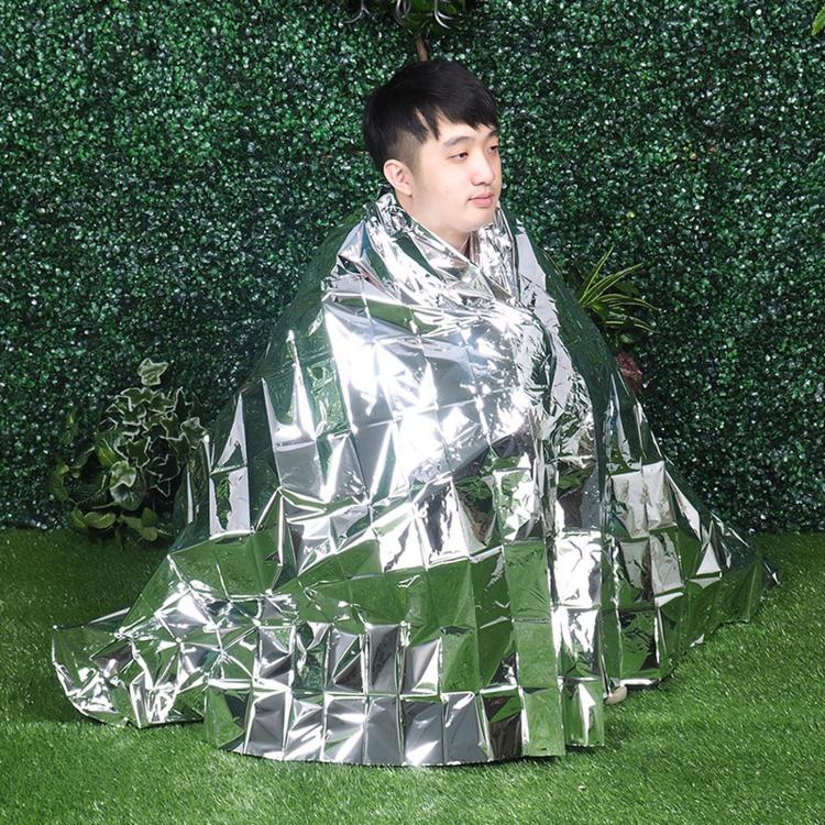 Portable Outdoor Emergency Blanket Disposable Thermal Blanket Camping Survival Blanket