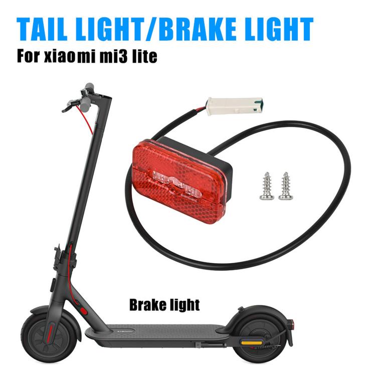 For Xiaomi 3 Lite Electric Scooter Wired Rear Tail Light 40cm Cable Length