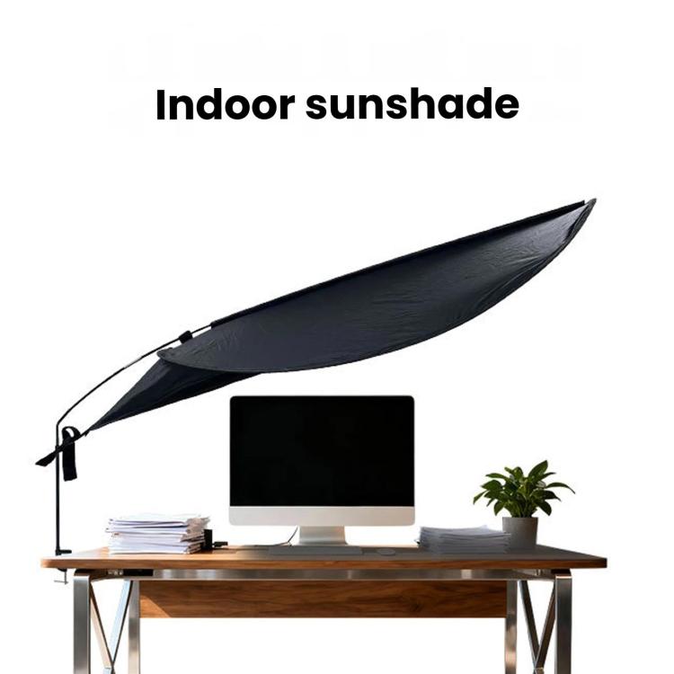 Office Sun Protection Privacy Shield Curtain Indoor Sun Blocker Preventing Direct Air-Condition Blows