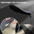 Office Sun Protection Privacy Shield Curtain Indoor Sun Blocker Preventing Direct Air-Condition Blows