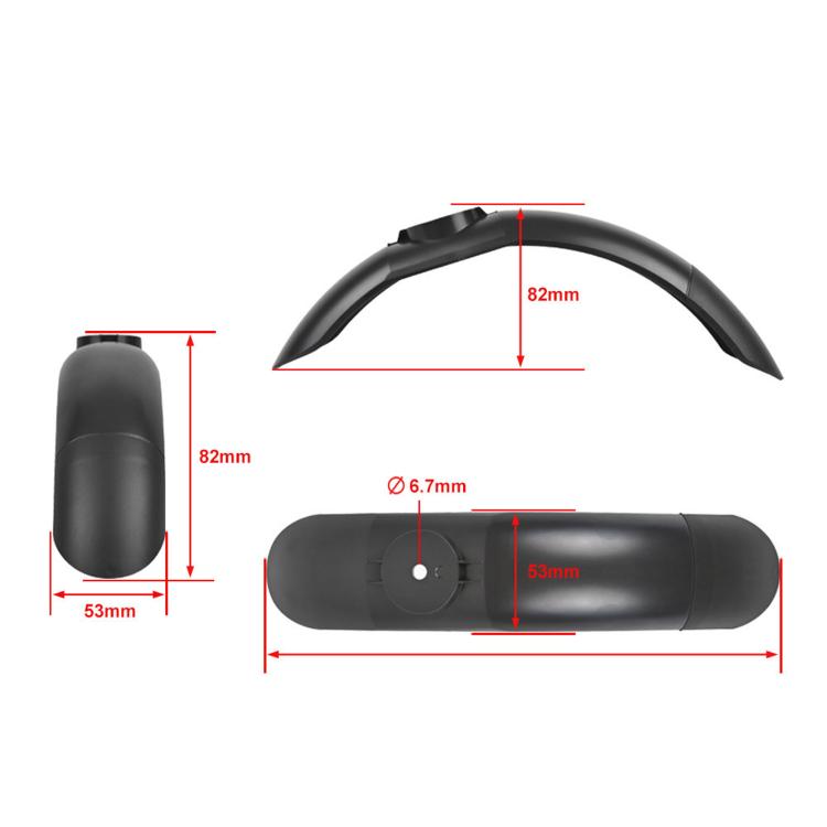 For Xiaomi 3 / 4 Lite Electric Scooter Front Mudguard