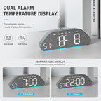 Digital Alarm Clock With USB Output Charger Accurate To The Second LED Desk Clock — view 6