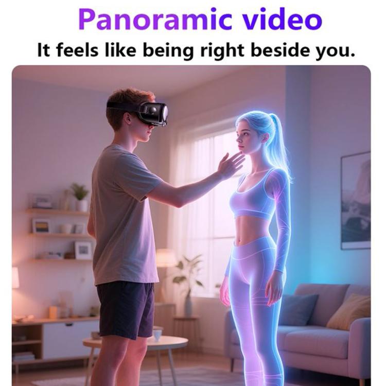 VRG Q8 Virtual Reality 3D Panoramic Gaming Mobile VR Headset