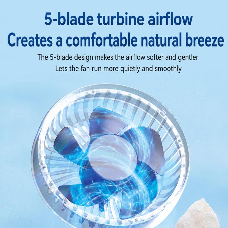 F4201 3-Speed Air Vent Quiet Fan Universal USB Mini Car Fan