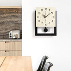 wozoom Minimalist Home Wall Clock Background Wall Decorative Clock — view 5