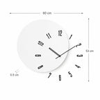 wozoom Living Room Modern Minimalist Wood Silent Decorative Clock — view 9