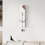 wozoom Living Room Modern Wall Clock Minimalist Silent Decorative Clock