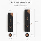 wozoom Living Room Modern Wall Clock Minimalist Silent Decorative Clock — view 13