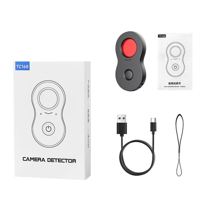 TC168 Anti-Spy Hidden Camera Detector Infrared Bug Finder With Motion Vibration Alarm — view 12