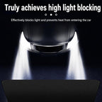 Car Sunroof Snow Protection Cover Clamp-On Roof Sun & Heat Insulation Cover