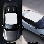 Car Sunroof Snow Protection Cover Clamp-On Roof Sun & Heat Insulation Cover