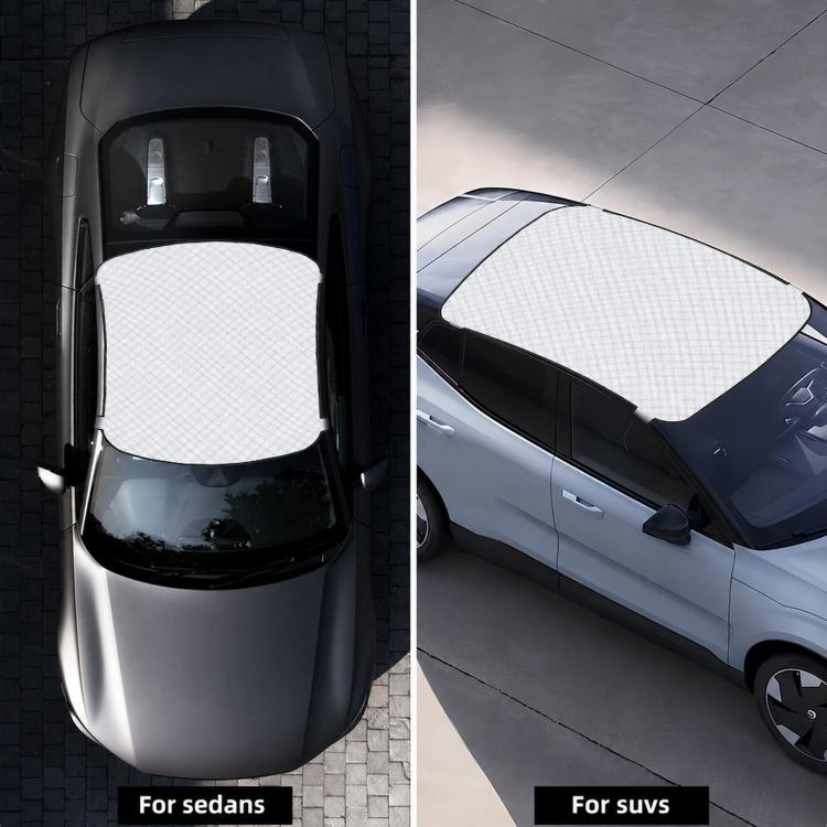 Car Sunroof Snow Protection Cover Clamp-On Roof Sun & Heat Insulation Cover