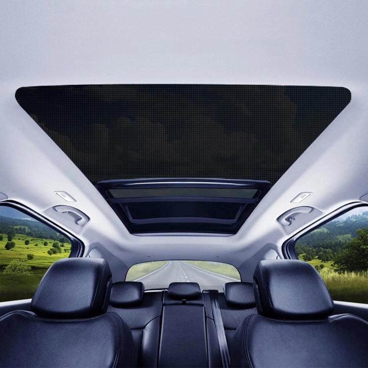 Magnetic Car Sunroof Mesh Shade Heat Insulation Sun & Mosquito Protection Net For Roof — M