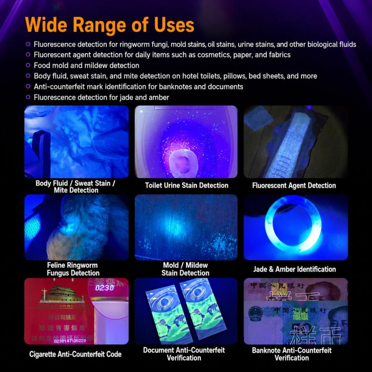 TC906 Anti-Spy Camera Detector Infrared UV Signal Hotel Privacy Finder