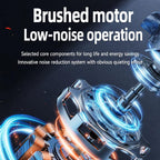 Brushed Motor Car Fan 5-Blade High Wind Silent Vehicle Fan