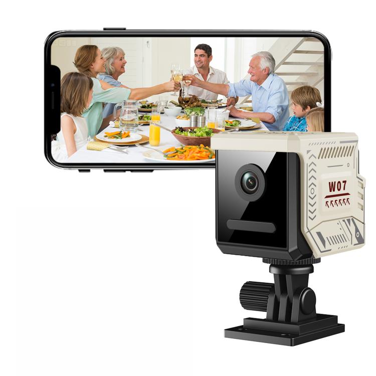 Remote Monitoring 2MP WiFi HD Night Vision Wireless Multi-Functional Camera — Black