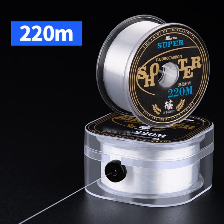 NAIGUAN Fluorocarbon Fishing Line Abrasion Resistant Invisible Carbon Lure Leader Line — view 17