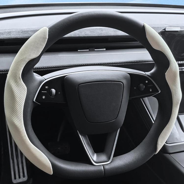 For Tesla Model Series Ultra-Thin Sweat-Wicking Steering Wheel Cover