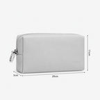 Baona BN-Q003 Large Laptop Power Adapter Charger Mouse Electronics Organizer Pouch PU Leather Travel Tech Case — view 9