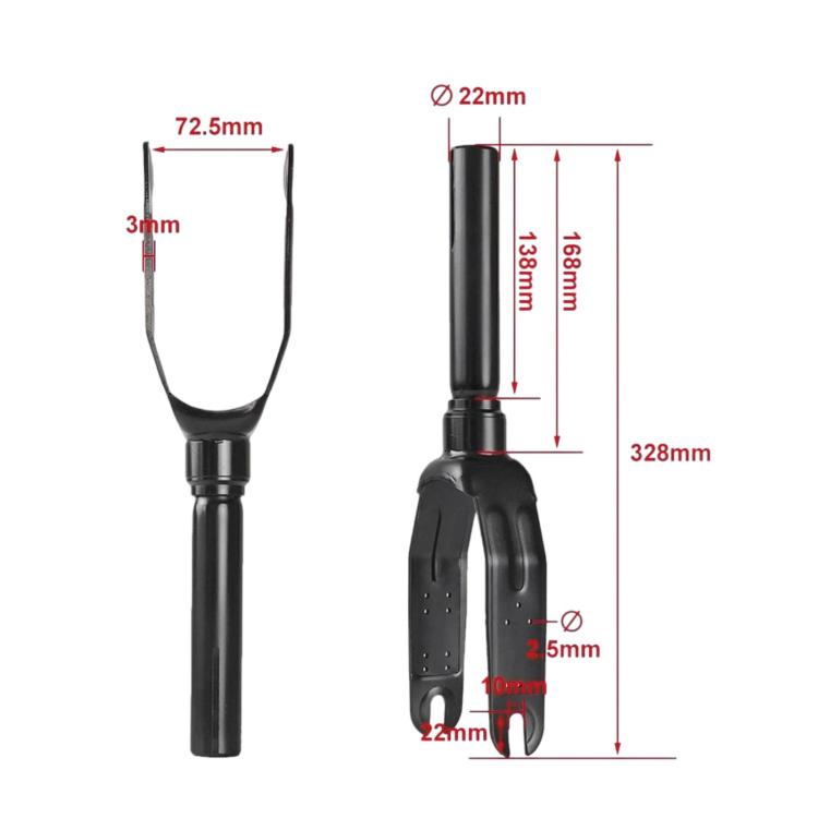 For Xiaomi 3 Electric Scooter Front Fork Replacement Parts