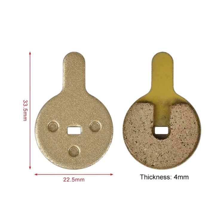 For Xiaomi 4 Pro Electric Scooter Metal Brake Pad