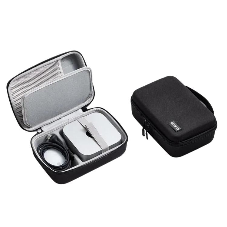 Baona BN-F040 For Apple Mac Mini M4 / M4 Pro Hard Carrying Case Portable EVA Travel Protective Storage Bag — Medium Gray