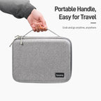 Baona BN-F029 Hard EVA Electronic Organizer Travel Case Double Layer Tech Bag — view 6
