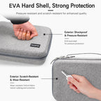 Baona BN-F029 Hard EVA Electronic Organizer Travel Case Double Layer Tech Bag — view 7