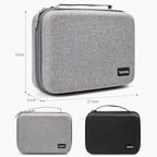 Baona BN-F029 Hard EVA Electronic Organizer Travel Case Double Layer Tech Bag — view 9