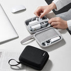 Baona BN-F015 Hard EVA Power Adapter Case Shockproof Mouse Electronics Organizer Cable Travel Pouch — view 9