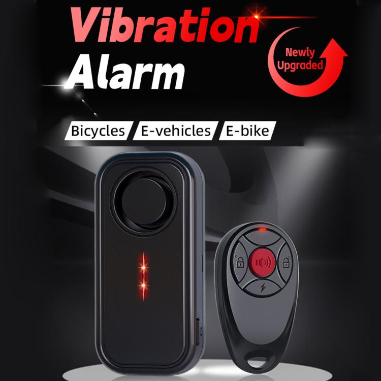 SF06R IP66 Waterproof Long-Distance Wireless Vehicle Vibration Anti-Theft Alarm