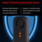 SF06R IP66 Waterproof Long-Distance Wireless Vehicle Vibration Anti-Theft Alarm