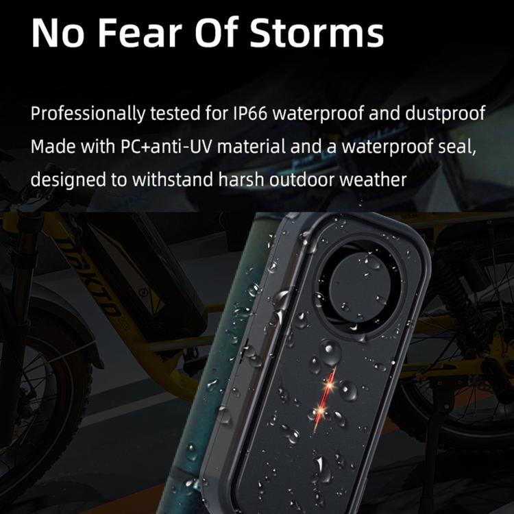 SF06R IP66 Waterproof Long-Distance Wireless Vehicle Vibration Anti-Theft Alarm