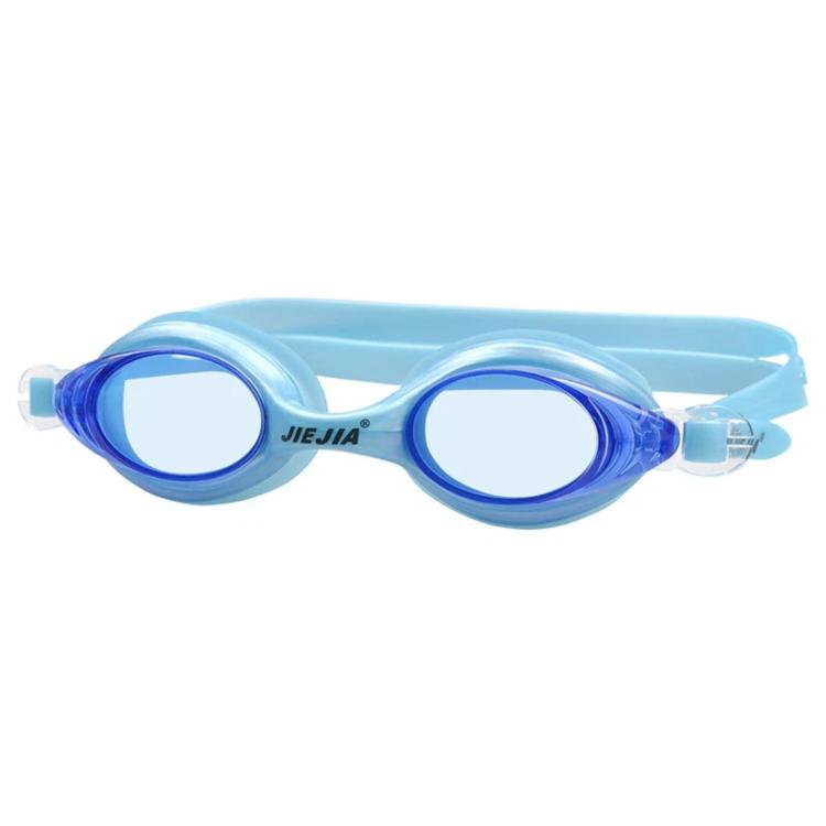 JIEJIA High-Definition Waterproof and Anti-Fog Silicone Swimming Goggles — Dark Blue