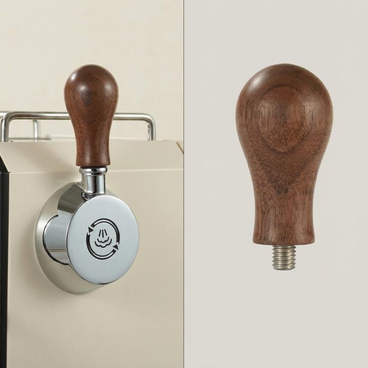 For Gemilai 3006/3145/3145B Espresso Machine Walnut Wood Modification Accessories — Steam Lever Knob