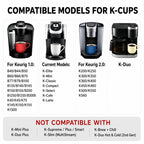 Single-Needle K Cups For Keurig 1.0 & 2.0 Stainless Steel Refillable Coffee Filter Pod — view 4