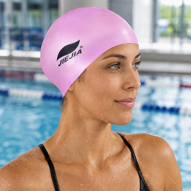 JIEJIA Extra Large Elastic Waterproof Silicone Swim Cap — SC509