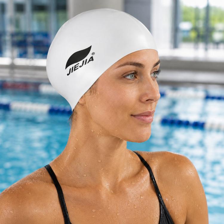 JIEJIA Extra Large Elastic Waterproof Silicone Swim Cap — SC301