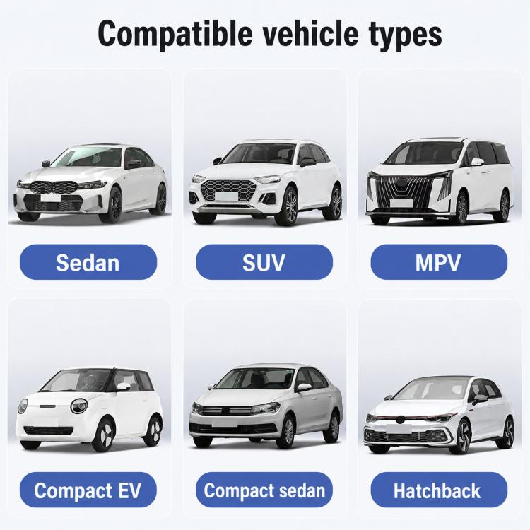 Silver Coated Car Front Windshield Sunshade Vehicle Heat Insulation Sun Shield
