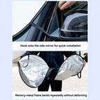 Silver Coated Car Front Windshield Sunshade Vehicle Heat Insulation Sun Shield