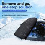 Camouflage Thickened Windproof Car Snow Shield Magnetic Windshield Snow & Sun Cover