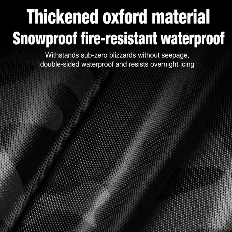Camouflage Thickened Windproof Car Snow Shield Magnetic Windshield Snow & Sun Cover