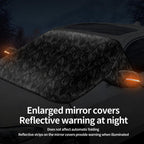 Camouflage Thickened Windproof Car Snow Shield Magnetic Windshield Snow & Sun Cover