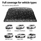 Camouflage Thickened Windproof Car Snow Shield Magnetic Windshield Snow & Sun Cover