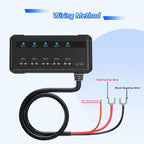 12V Universal Car Motorcycle Fuse Box Relay Kit With Quick Connector