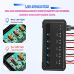 12V Universal Car Motorcycle Fuse Box Relay Kit With Quick Connector